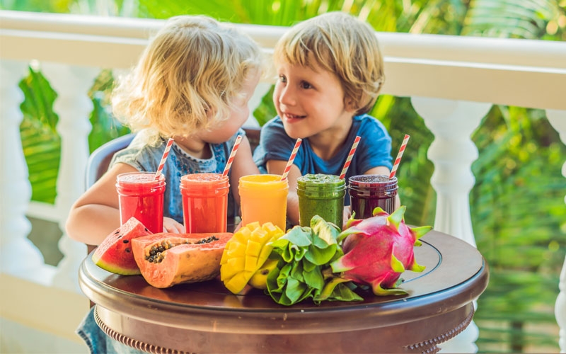 frutta esotica bambini