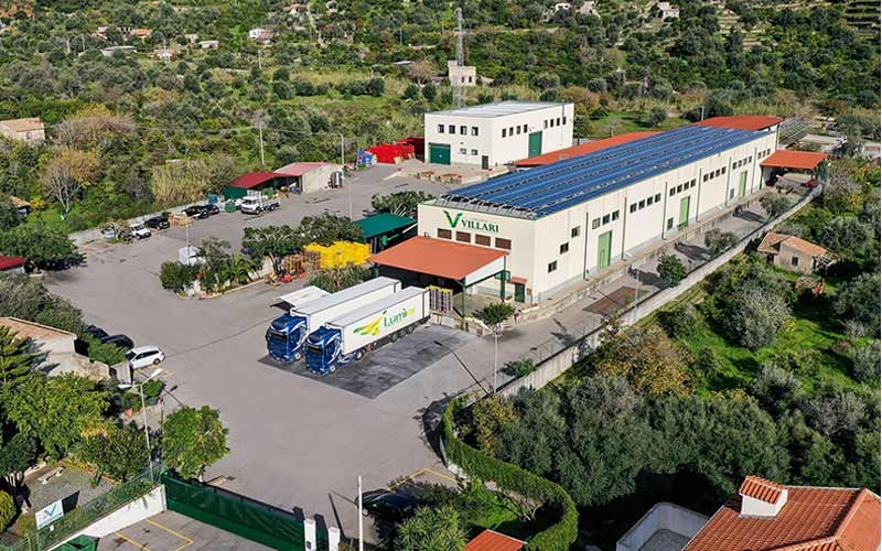 stabilimento gruppo villari sicilia visto dall'altro