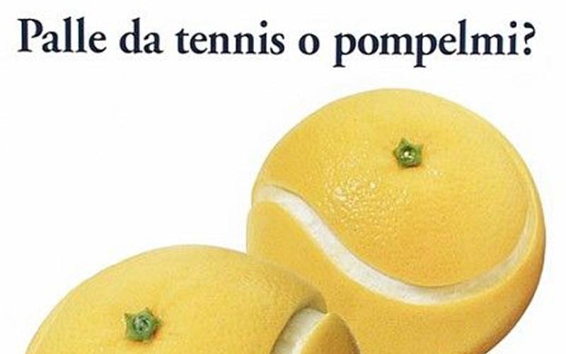 palle da tennis o pompelmi esselunga