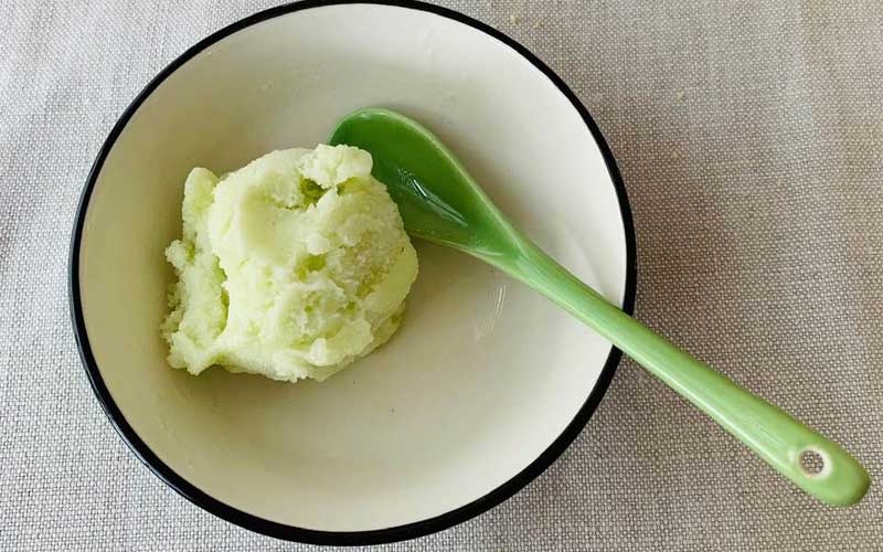gelato al sedano bianco da fausto