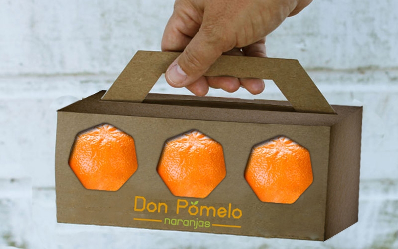 packaging arance don pomelo